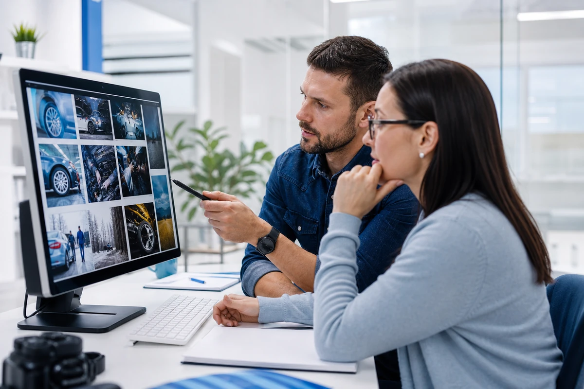 Editorial quality review of seasonal maintenance educational content, 1200x800
